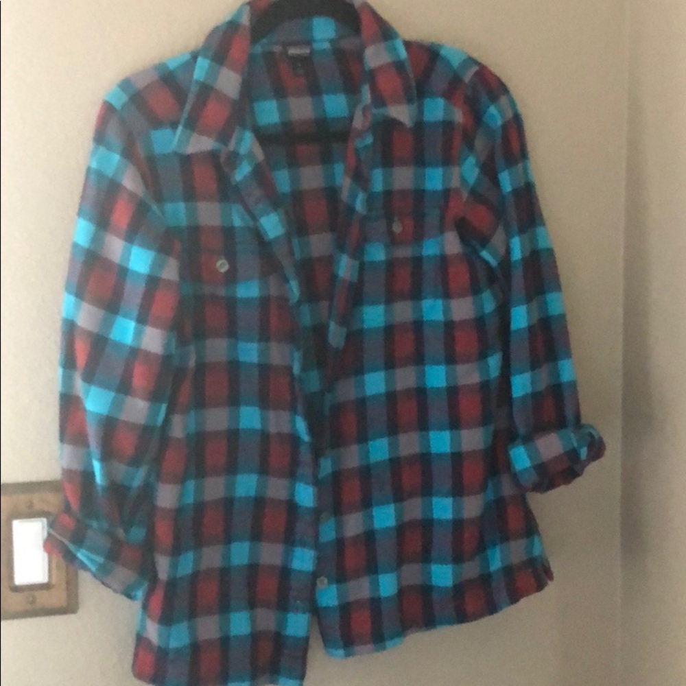 Ladies flannel top